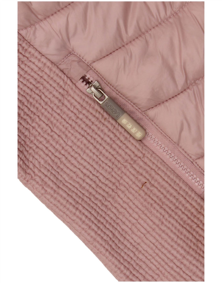 Γυναικείο μπουφάν με επένδυση SUPERDRY UK 16 Large Pink Nylon