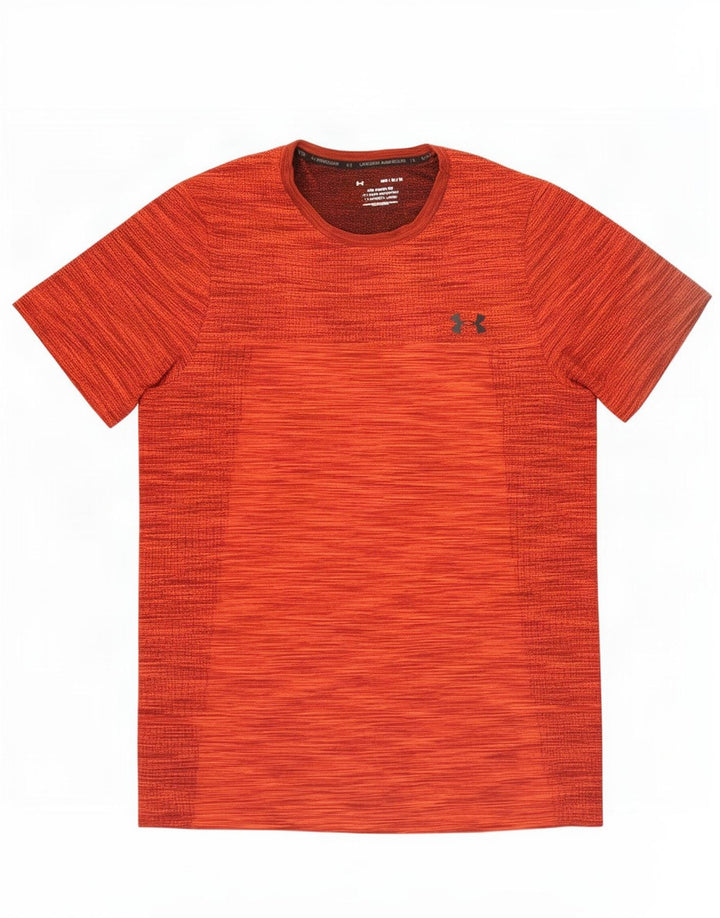 Under Armour Ανδρικό T-Shirt Top Medium Orange Flecked