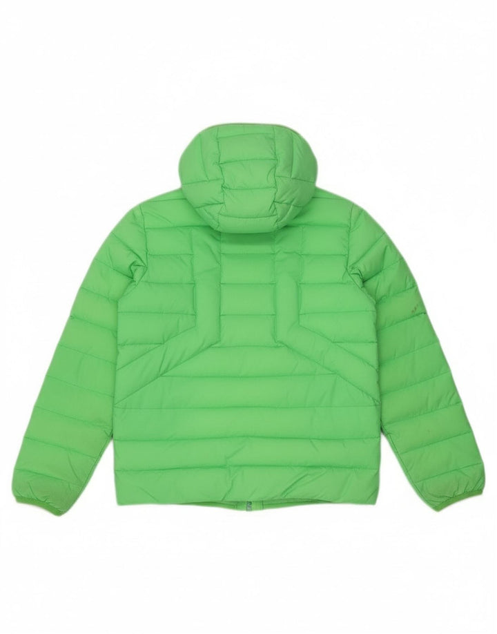 Μπουφάν Diesel Boys Hooded Gadded Jacket 10-11 Years Green Nylon