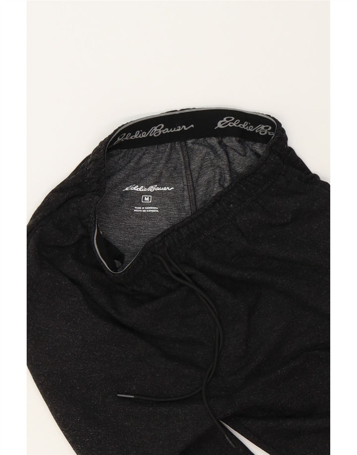 EDDIE BAUER Mens Tracksuit Trousers Medium  Grey Flecked Polyester Vintage Eddie Bauer and Second-Hand Eddie Bauer from Messina Hembry 