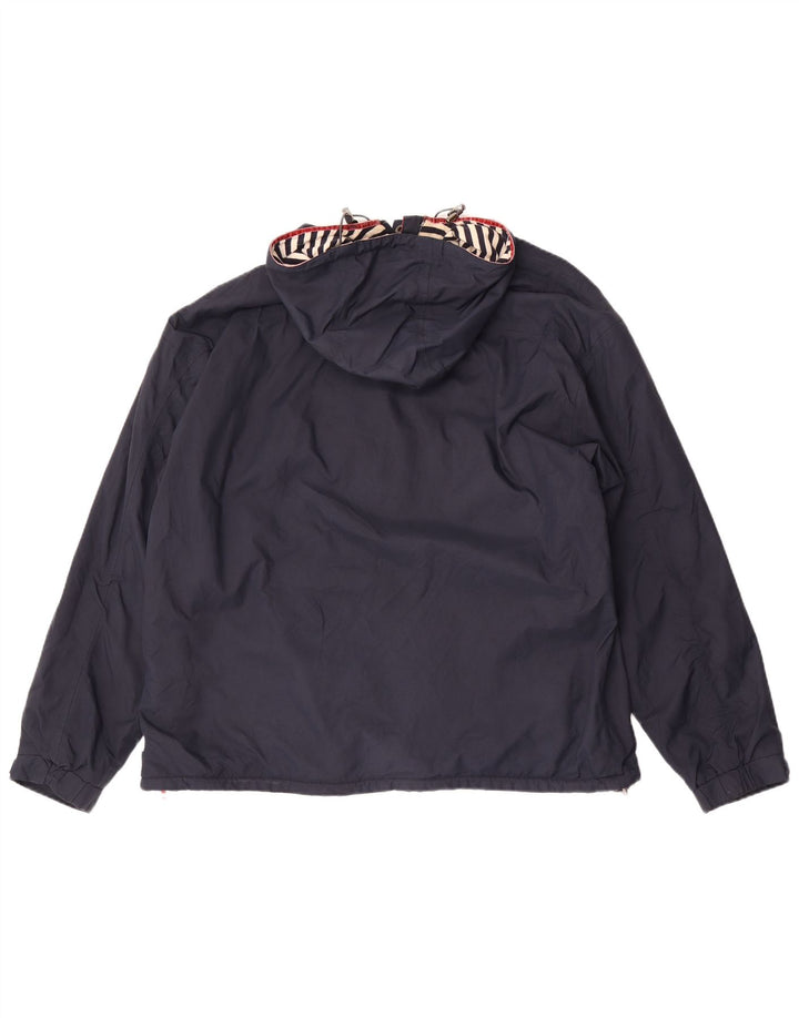 Joules Γυναικείο Μπουφάν Anorak Hooded Oversized UK 16 Large Navy Blue