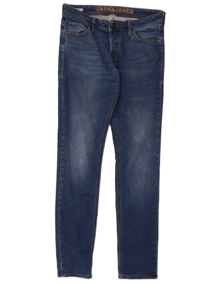 Jack & Jones Γυναικεία GLENN Slim Jeans W34 L34 Blue Cotton