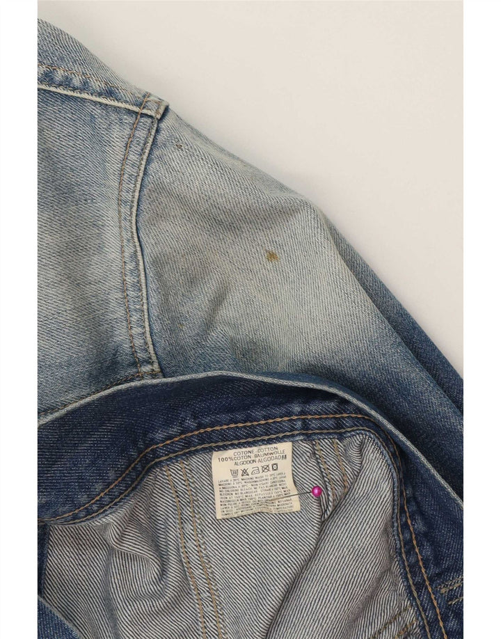 Diesel Ανδρικό Τζιν Μπουφάν UK 42 XL Μπλε Βαμβακερό