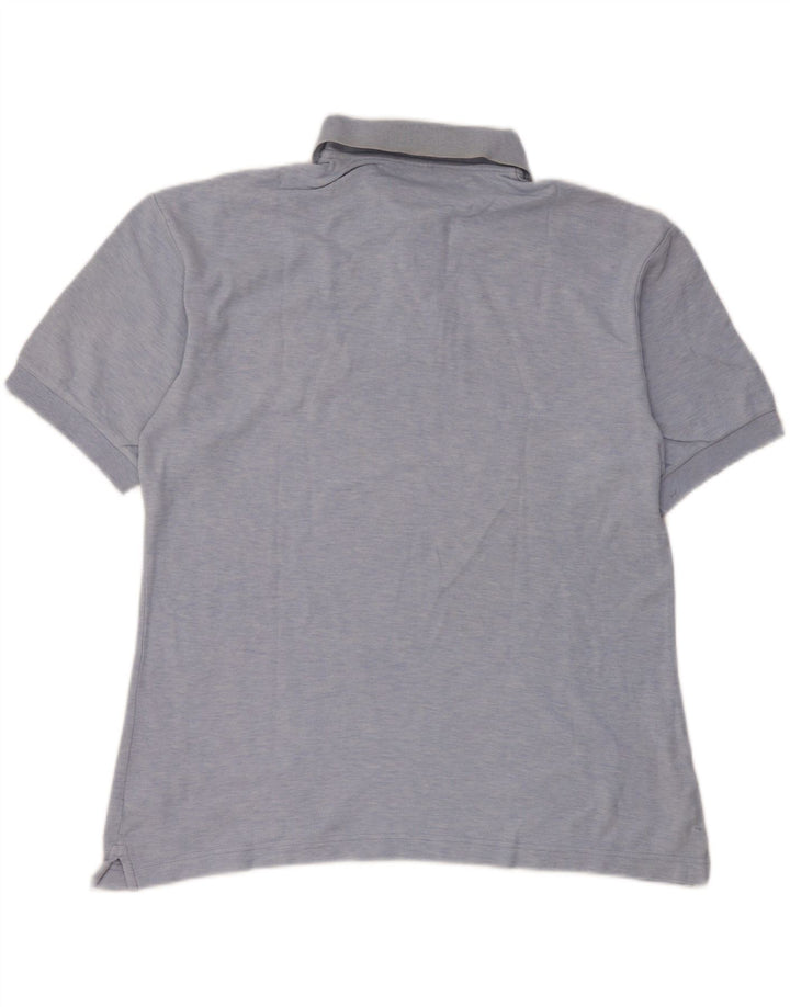 FILA Mens Polo Shirt IT 48 Medium Blue Cotton Vintage Fila and Second-Hand Fila from Messina Hembry 