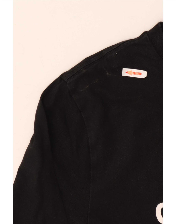 Ανδρικό γραφικό μπλουζάκι Carhartt Top Μικρό μαύρο βαμβακερό