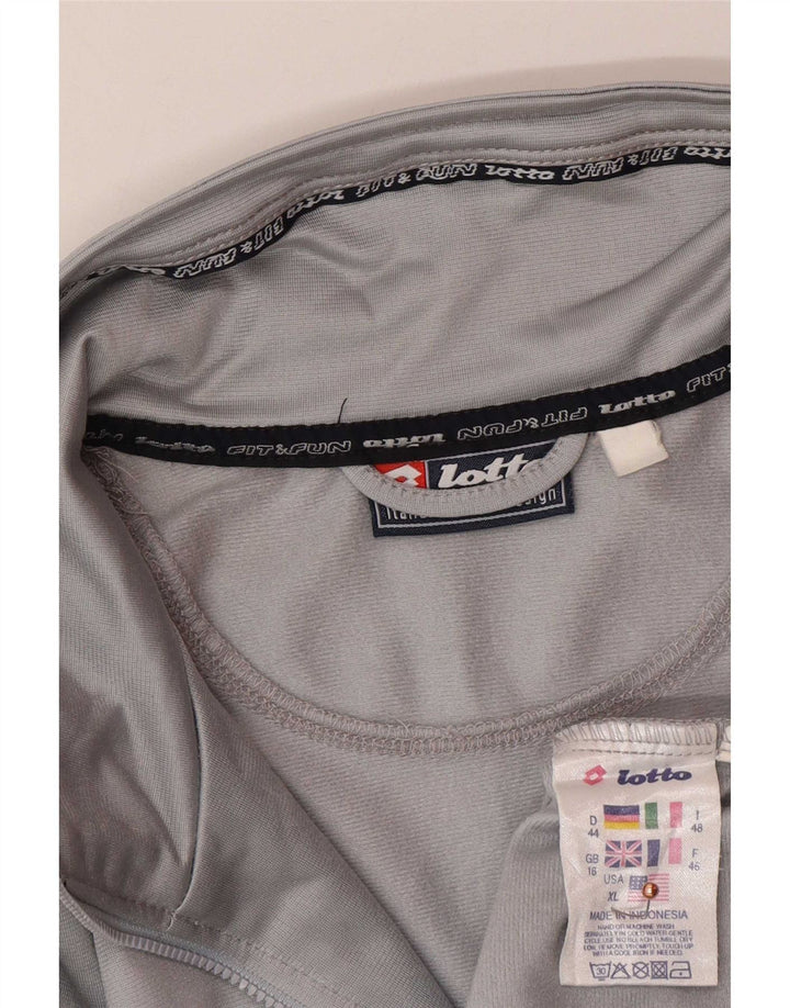 Γυναικεία φόρμα Lotto Oversized Top Jacket UK 16 Large Grey Colourblock