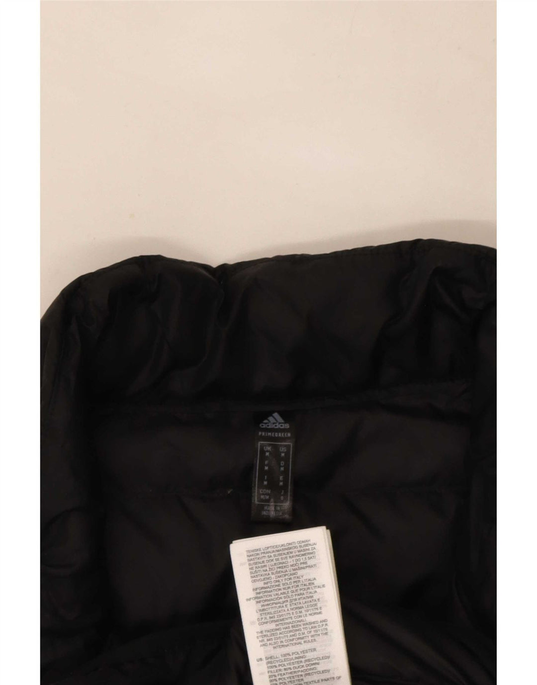 Adidas Ανδρικό padded Gilet UK 38 Medium Black Polyester