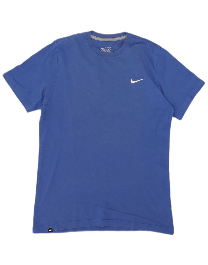 Γυναικείο T-Shirt Nike Standard Fit Μπλουζάκι από μεσαίο μπλε βαμβακερό