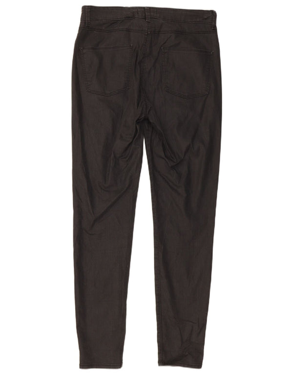 Marks & Spencer Γυναικεία Skinny Jeans UK 12 Medium W30 L29 Μαύρο βαμβακερό