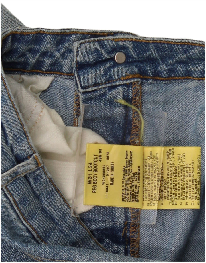 Wrangler Γυναικείο Skinny Jeans W31 L30 Μπλε βαμβακερό