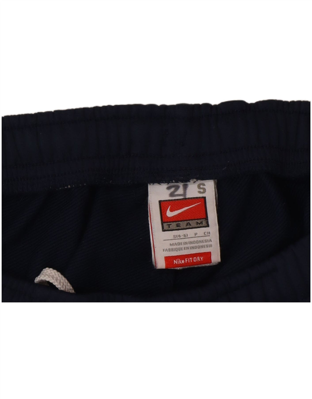 NIKE Womens Tracksuit Trousers Joggers US 4/6 Small  Navy Blue Polyester
