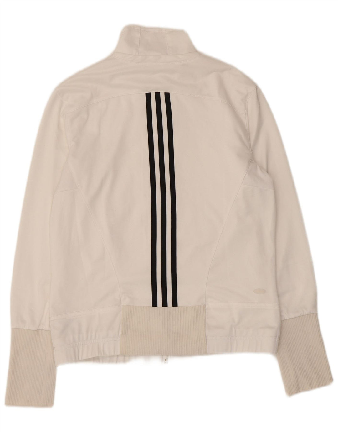 Γυναικεία αθλητική φόρμα Adidas Top Jacket UK 16 Large White Polyester