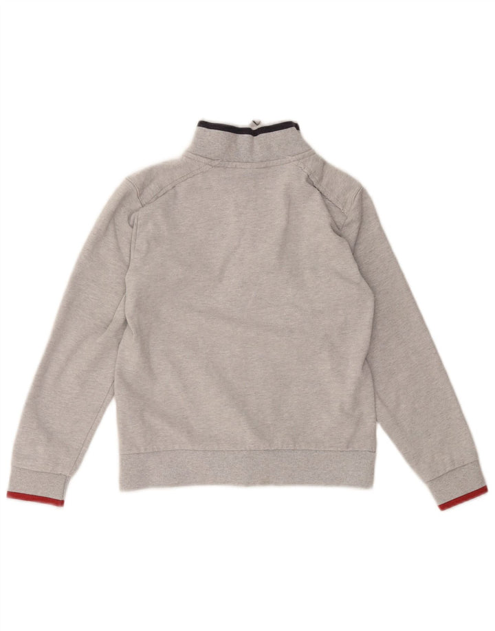 NAPAPIJRI Boys Graphic αθλητική φόρμα μπουφάν 9-10 ετών γκρι βαμβακερό