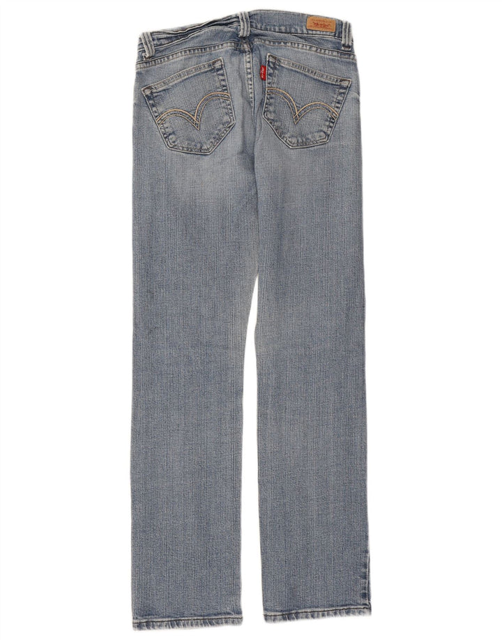 LEVI'S Γυναικείο 504 τζιν ίσιο με κλίση US 5 Medium W28 L31 Μπλε βαμβακερό