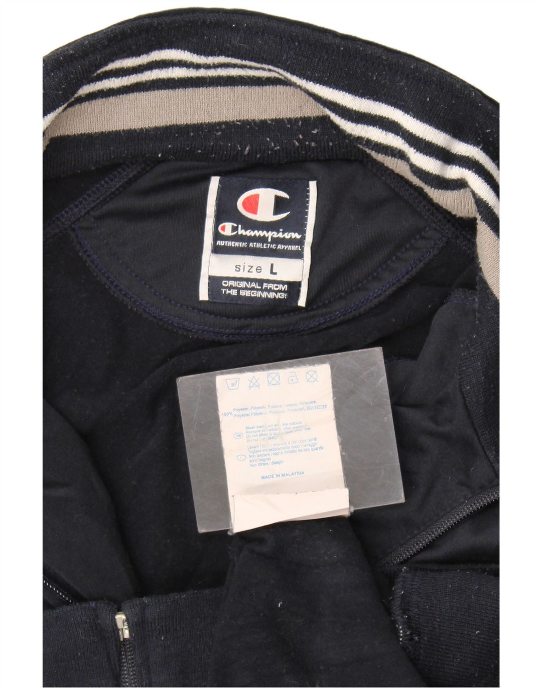 Ανδρική φόρμα Champion Top Jacket Large Navy Blue Polyester