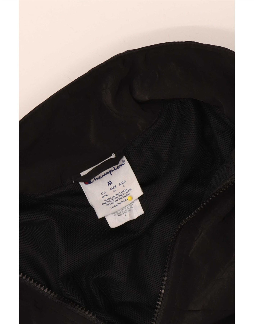 Champion γυναικεία αθλητική φόρμα Top Jacket UK 14 Medium Black Polyester