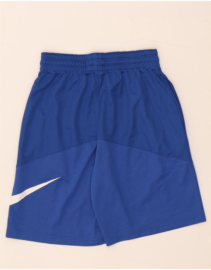 Γραφικό αθλητικό σορτς Nike ανδρικό Dri Fit, μικρό μπλε πολυεστέρα