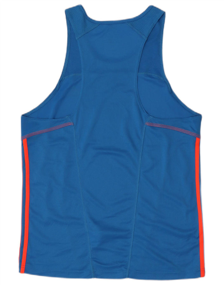 Adidas Ανδρικό γιλέκο Climalite Top Medium Blue Polyester