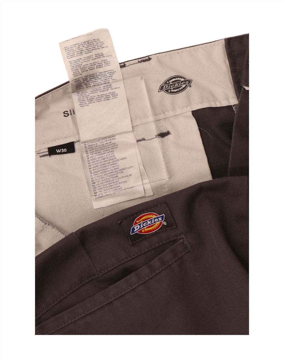 DICKIES Ανδρικό σορτς Chino Slim Fit W30 Βαμβακερό μεσαίο γκρι