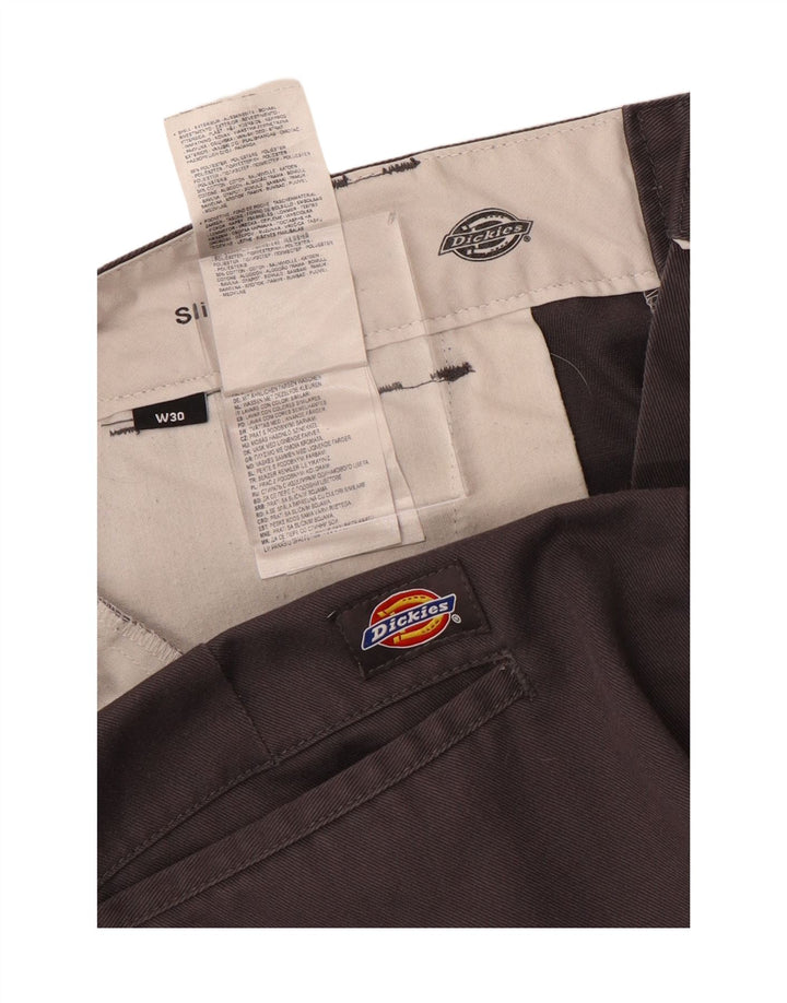 DICKIES Ανδρικό σορτς Chino Slim Fit W30 Βαμβακερό μεσαίο γκρι