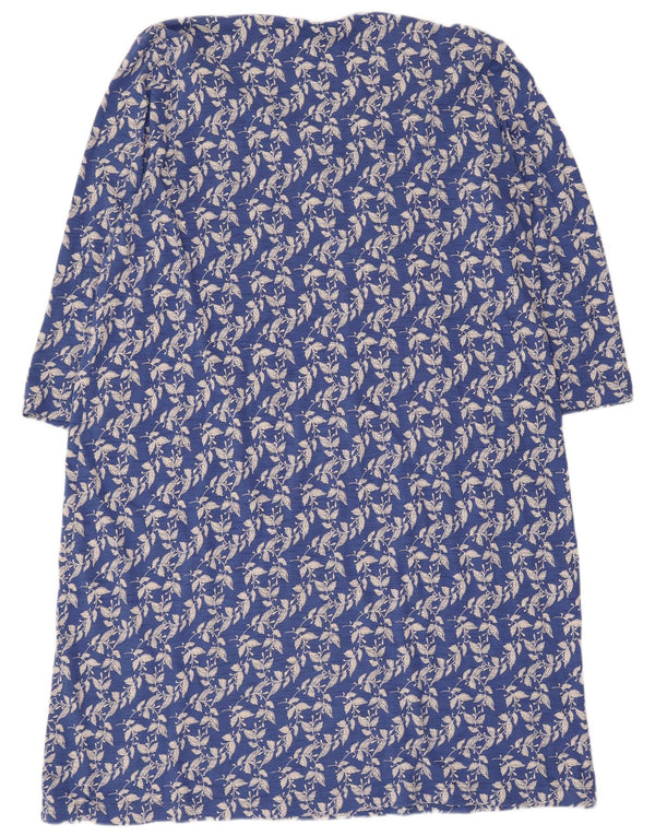 White Stuff Womens 3/4 Sleeve Tent Dress UK 22 3XL  Blue Floral