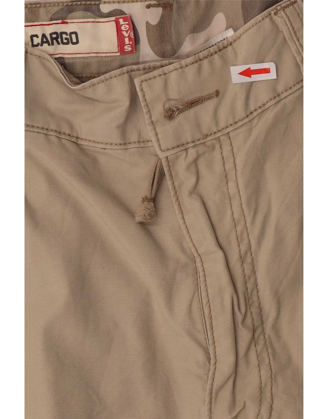 Ανδρικό σορτς Levi's Cargo Medium W32 Χακί βαμβακερό