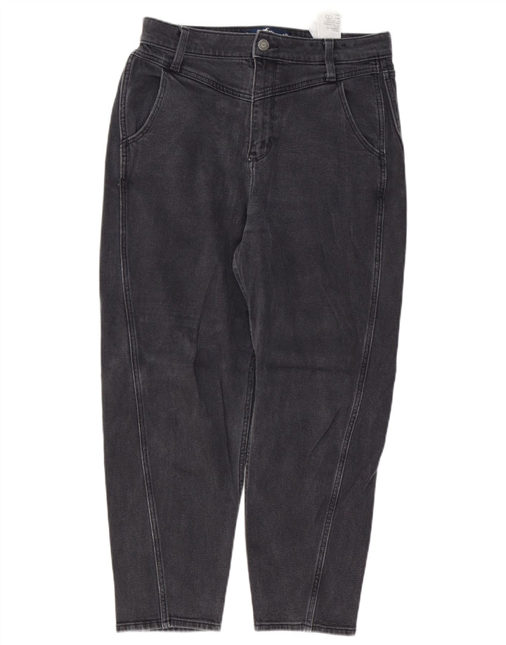 HOLLISTER Γυναικείο Mom Jean ψηλό κωνικό τζιν US 9 Medium W29 L24 Grey