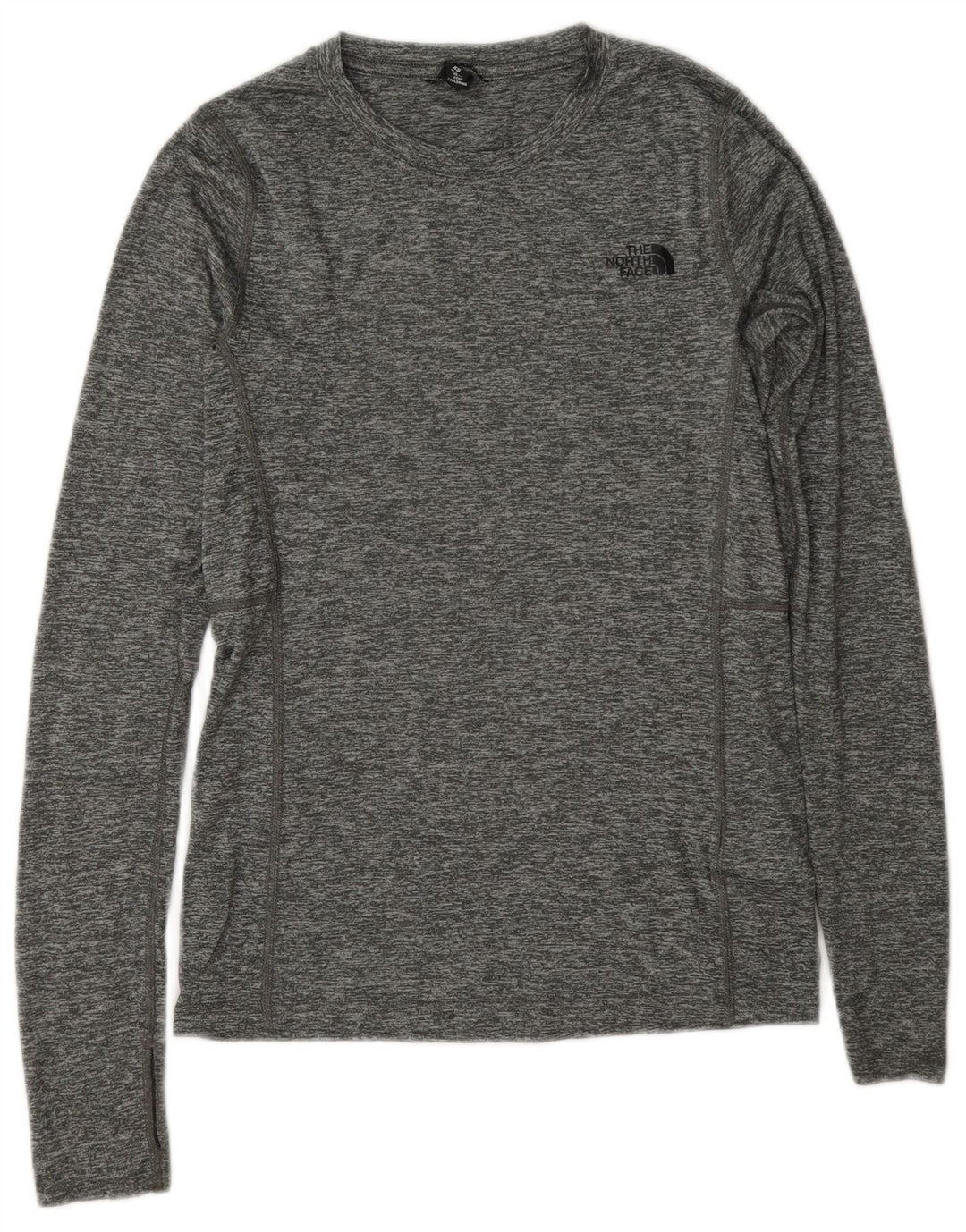 The North Face γυναικείο μακρυμάνικο UK 6 XS πολυεστέρας με γκρι λείανση