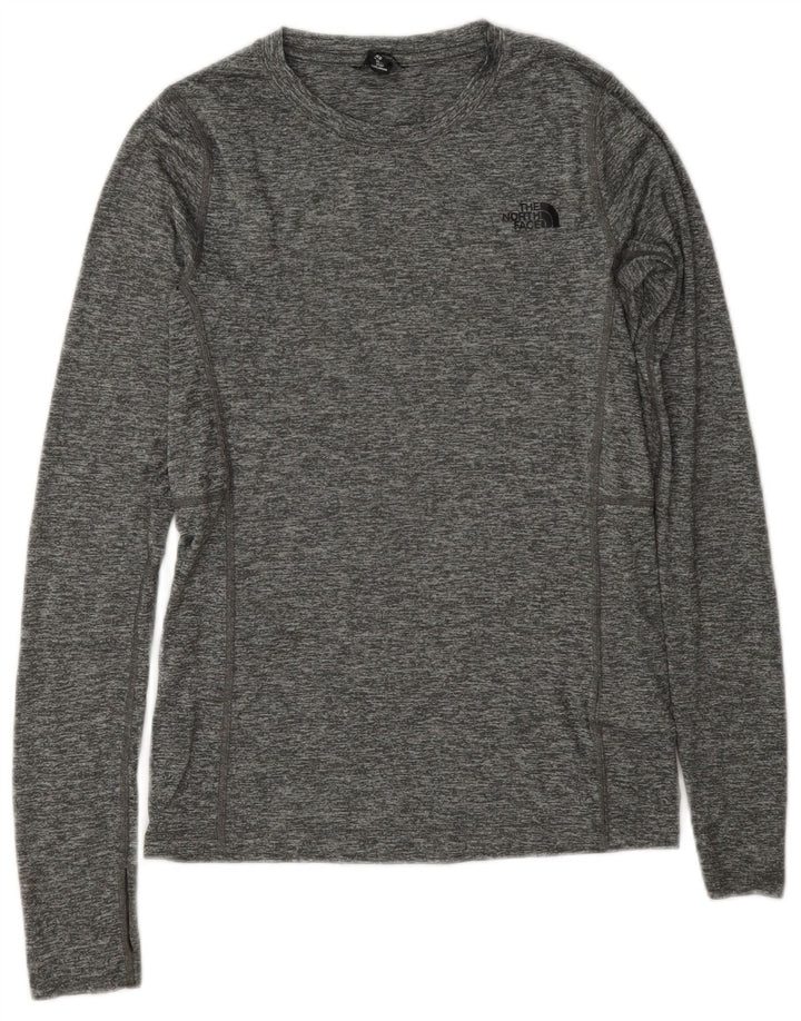 The North Face γυναικείο μακρυμάνικο UK 6 XS πολυεστέρας με γκρι λείανση