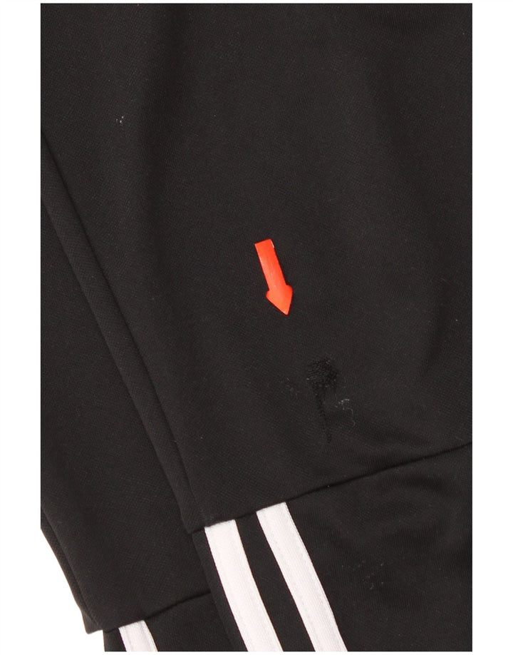 Ανδρική αθλητική φόρμα Adidas, μεσαίο μαύρο πολυεστέρα