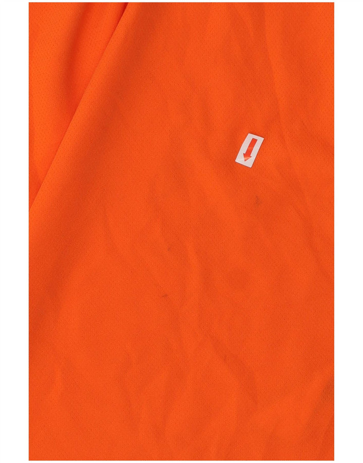 Ανδρικό T-Shirt PUMA Τοπ μεσαίου πορτοκαλί χρώματος πολυεστέρας