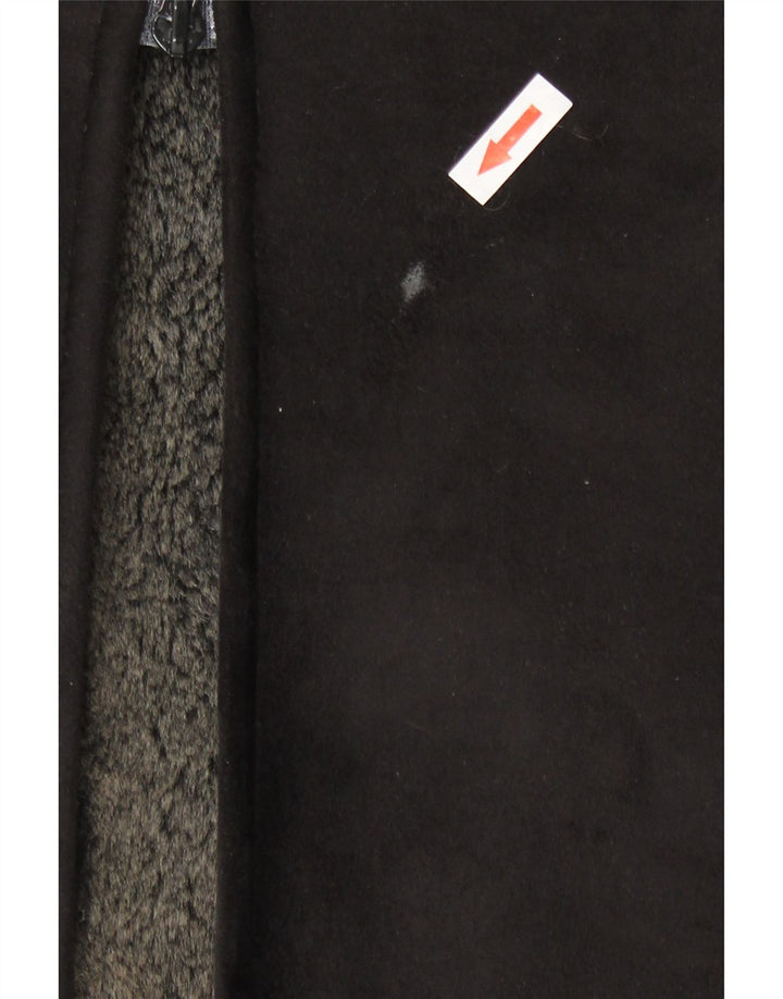 Vintage Γυναικείο Παλτό Sherpa IT 40 Small Black