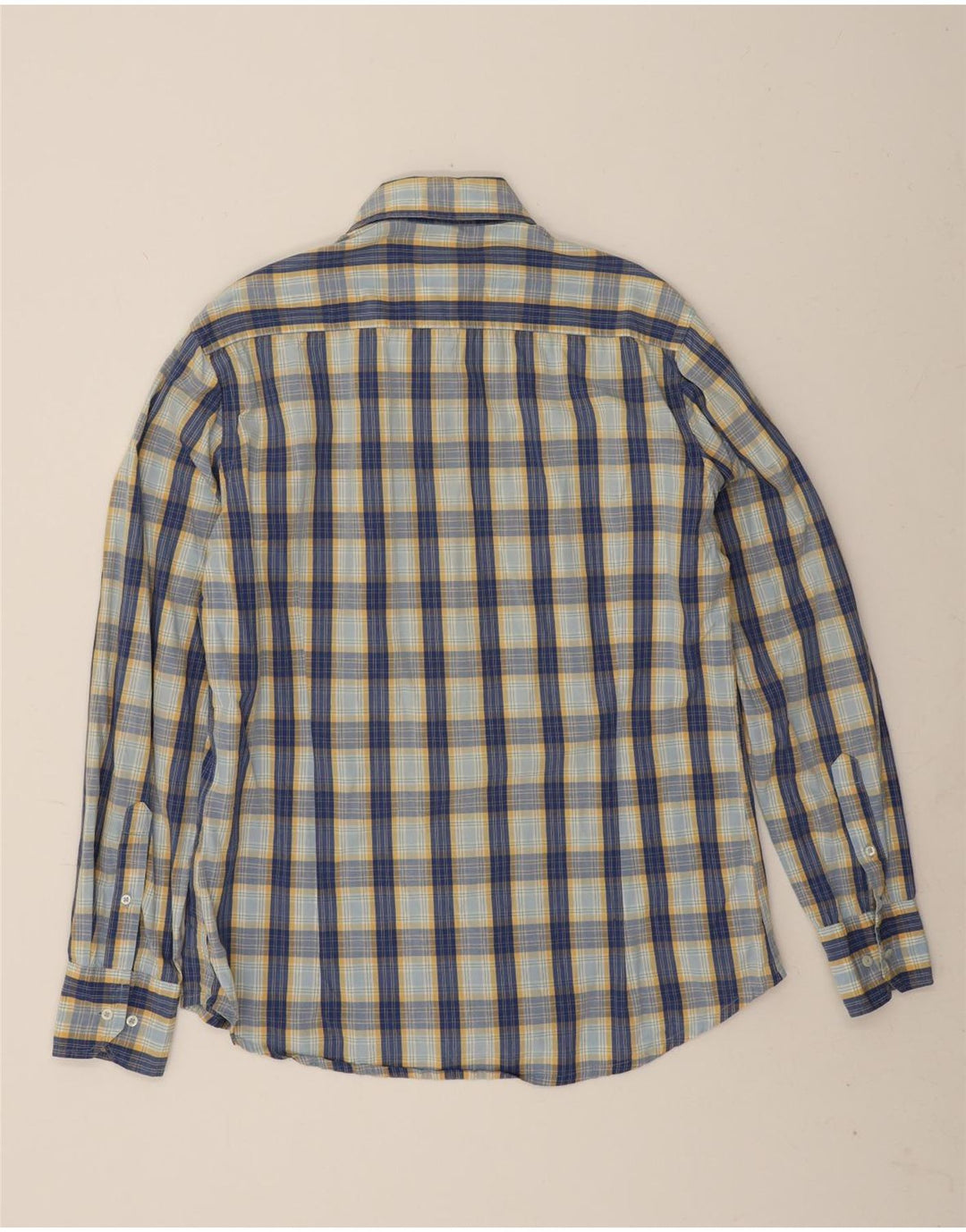 Ανδρικό πουκάμισο Kappa XL Blue Check Cotton