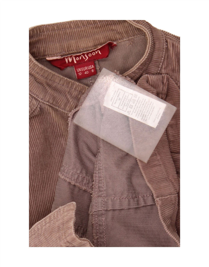 Monsoon Γυναικείο Κοτλέ Μπουφάν UK 12 Μεσαίο Καφέ Βαμβακερό