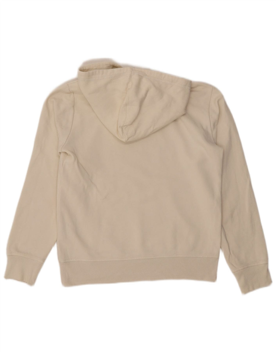 CHAMPION Γυναικείο Γραφικό Hoodie Jumper UK 14 Μεσαίο λευκό βαμβακερό