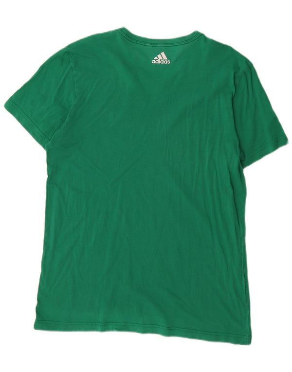Ανδρικό γραφικό T-Shirt Adidas Top Μεσαίο πράσινο