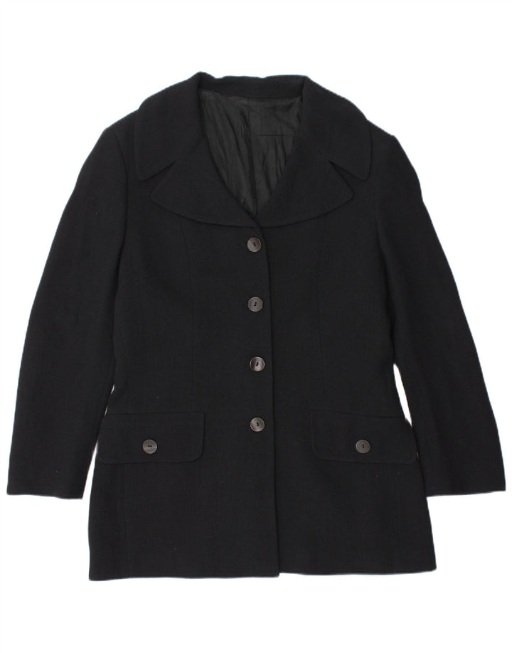 Vintage Γυναικείο Μπουφάν Blazer IT 48 XL Navy Blue Wool