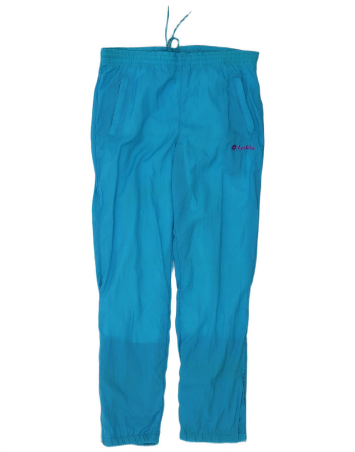 Lotto Mens Tracksuit Trousers Joggers Large Blue Polyester