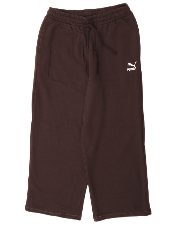 Puma Γυναικεία φόρμα παντελόνι UK 14 Μεσαίο μαύρο βαμβακερό