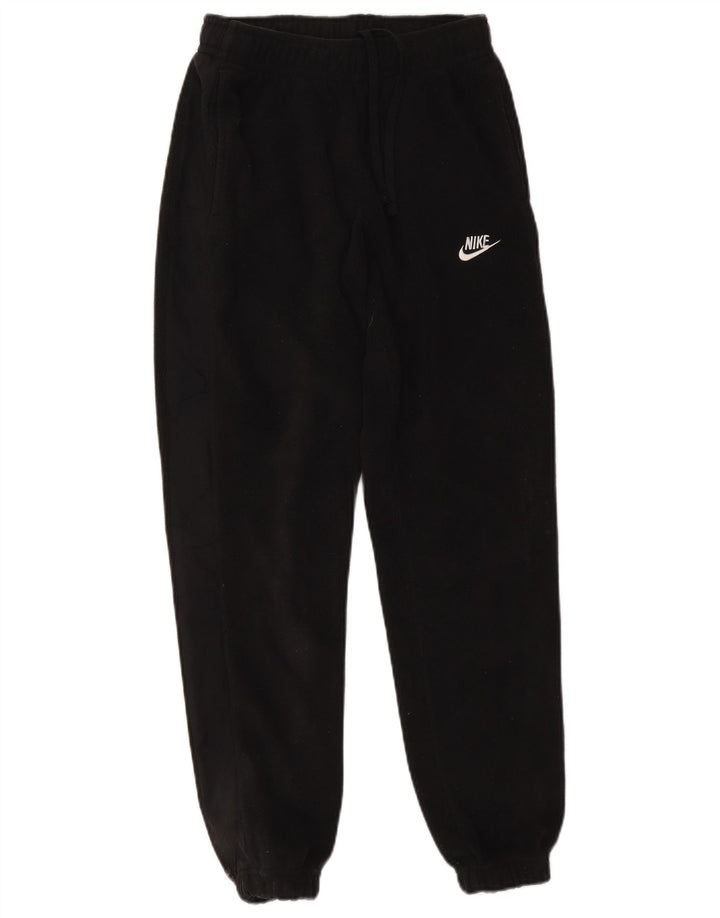 NIKE Γυναικεία φόρμα Fleece Παντελόνια Joggers UK 6 XS Μαύρο Πολυεστέρας