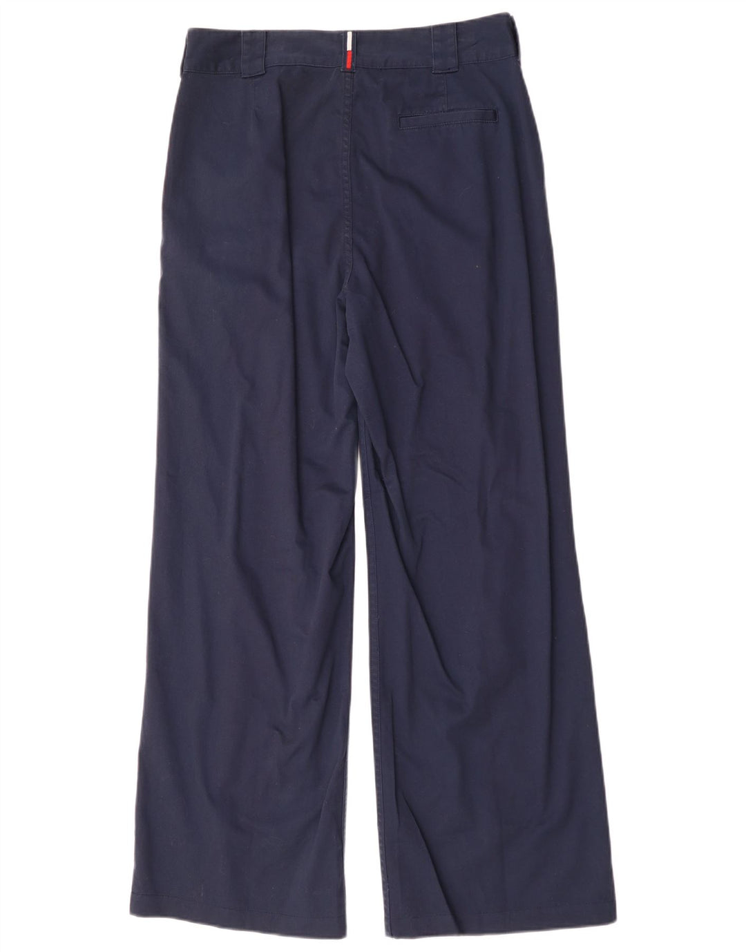 TOMMY HILFIGER Γυναικείο Bootcut παντελόνι Chino US 12 Large W32 L30 Navy Blue