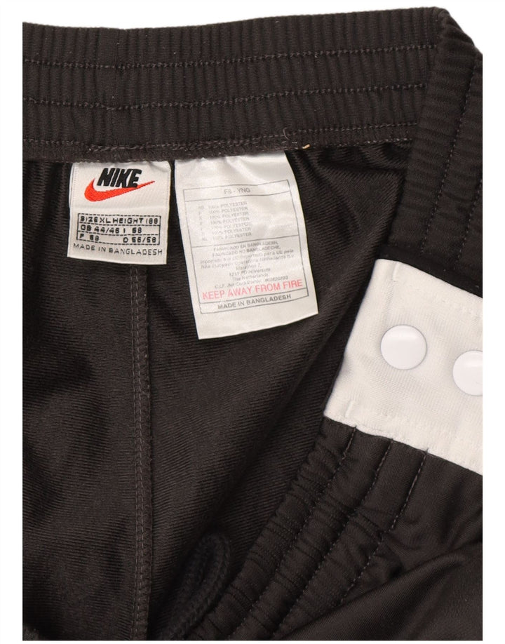 Ανδρική φόρμα NIKE Παντελόνι UK 44/46 XL Μαύρο πολύχρωμο πολυεστέρα