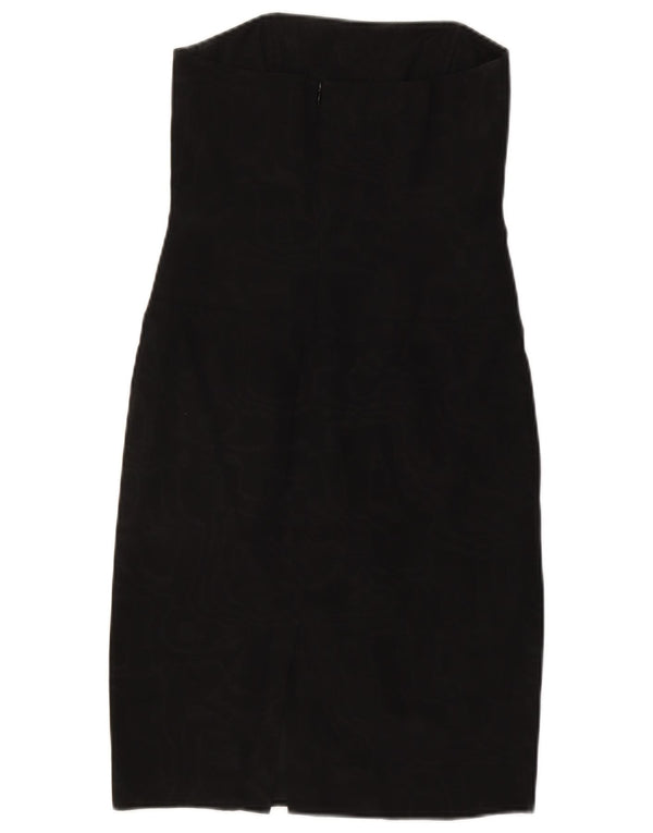 Intrend Γυναικείο Στράπλες Φόρεμα UK 8 Small Black Acetate