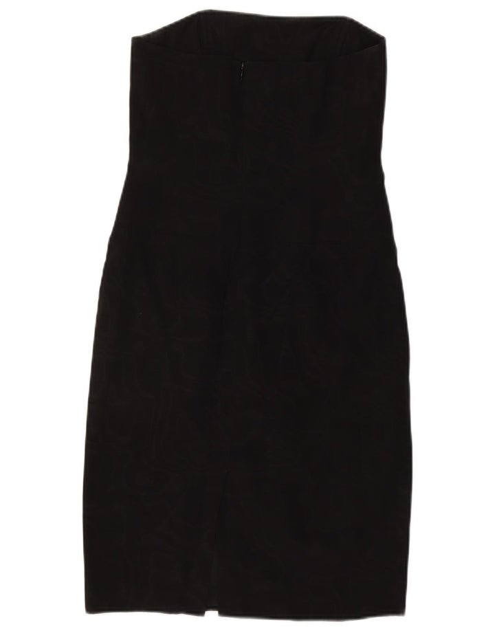 Intrend Γυναικείο Στράπλες Φόρεμα UK 8 Small Black Acetate