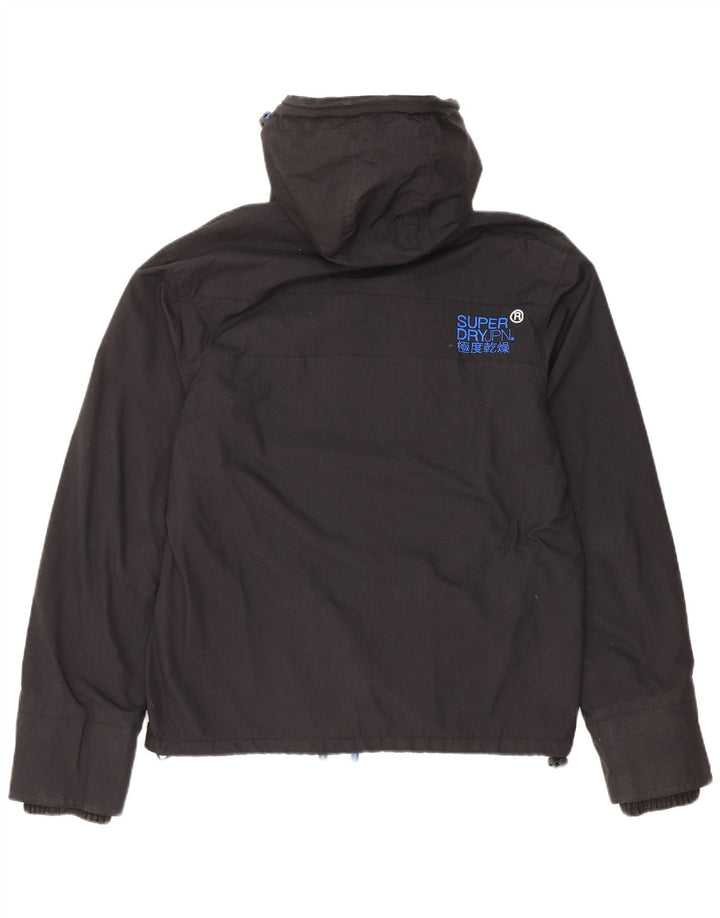 Ανδρικό SUPERDRY Windcheater με κουκούλα Windbreaker Jacket UK 38 Medium Black