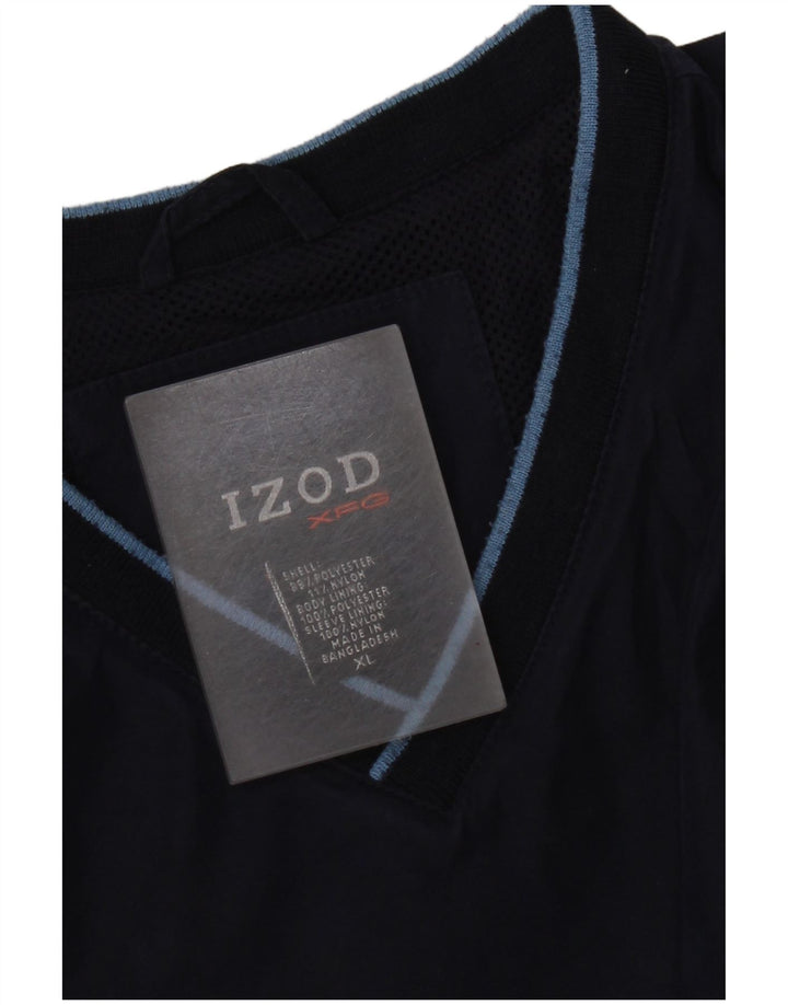 Izod Ανδρική φόρμα πουλόβερ Top XL Navy Blue Polyester