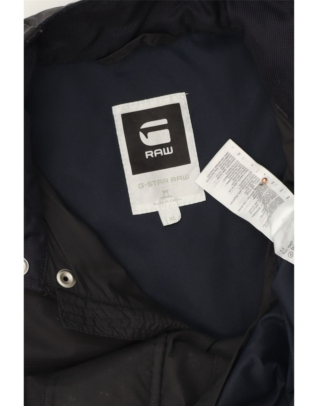 Ανδρικό Utility Jacket G-Star UK 42 XL μαύρο νάιλον