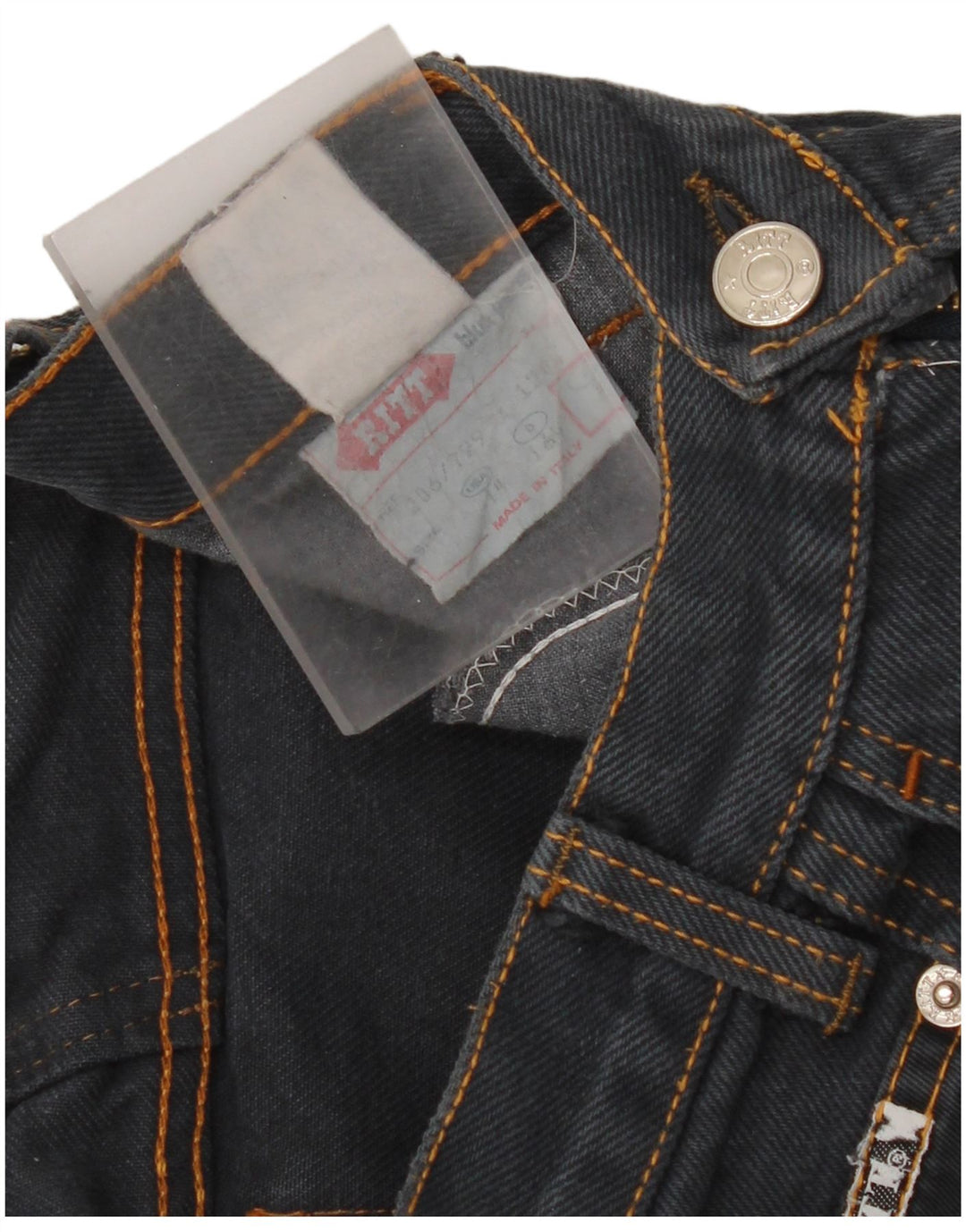 Ritt Γυναικείο ίσιο τζιν W26 L30 Navy Blue Cotton