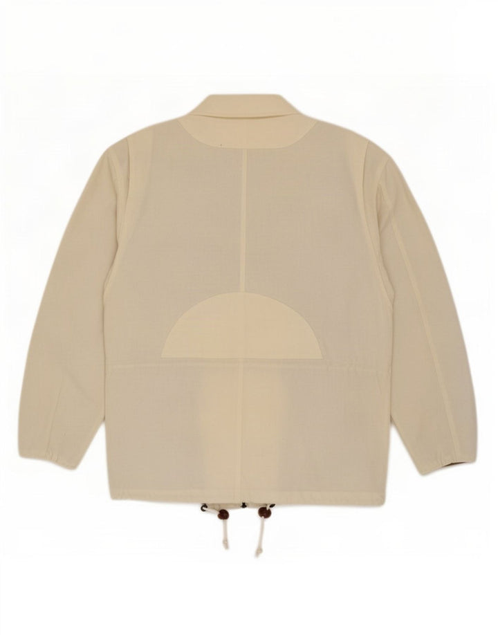 Vintage Ανδρικό Utility Μπουφάν IT 50 Large Off White Βαμβακερό