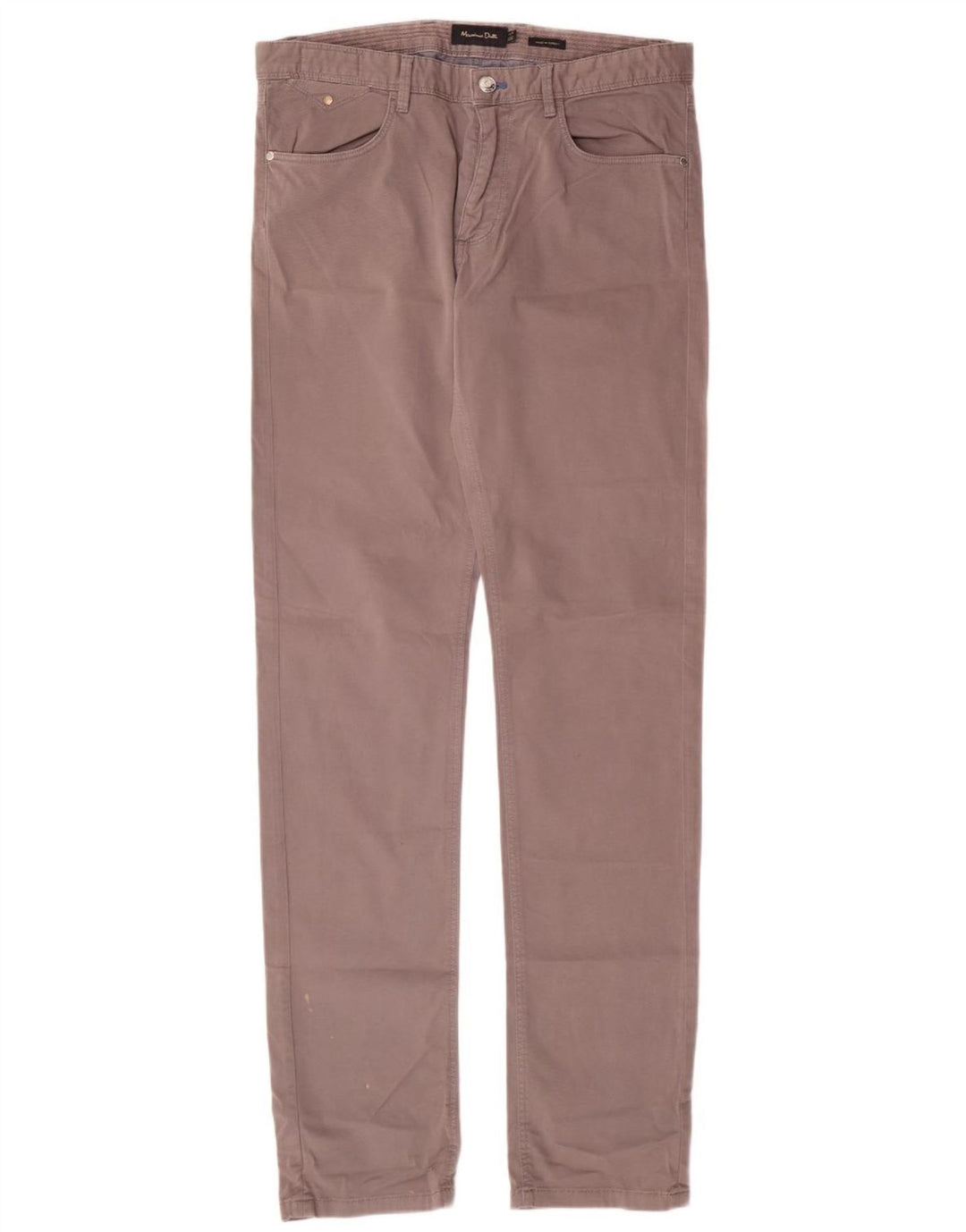 MASSIMO DUTTI Ανδρικό Slim Casual Παντελόνι EU 40 Medium W31 L34 Γκρι βαμβακερό